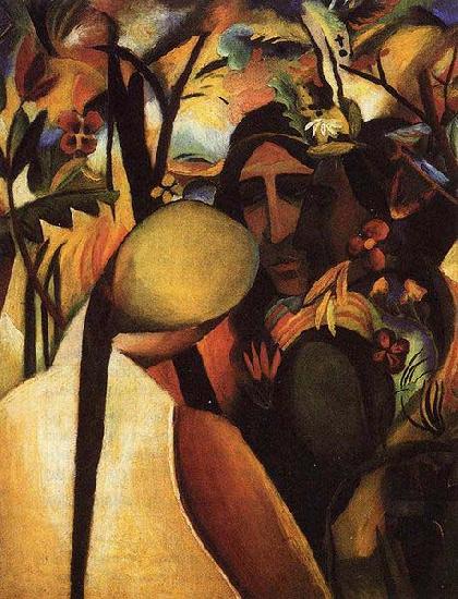 August Macke Indianer